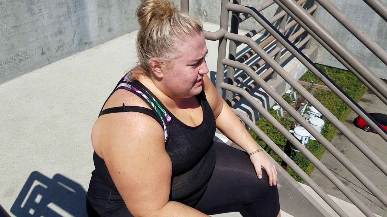 Stairs on a Hard Day - Plus Size Workout