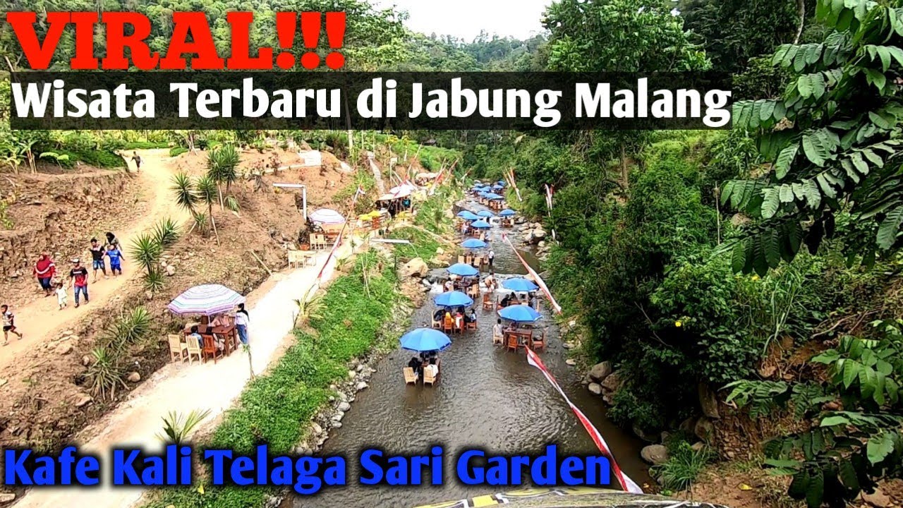 VIRAL!!! Wisata Terbaru di Jabung Malang || Cafe Kali Telaga Sari Garden (TSG) || Wisata Alam Malang