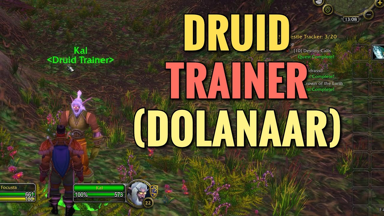 Dolanaar Druid Trainer (WoW Classic)