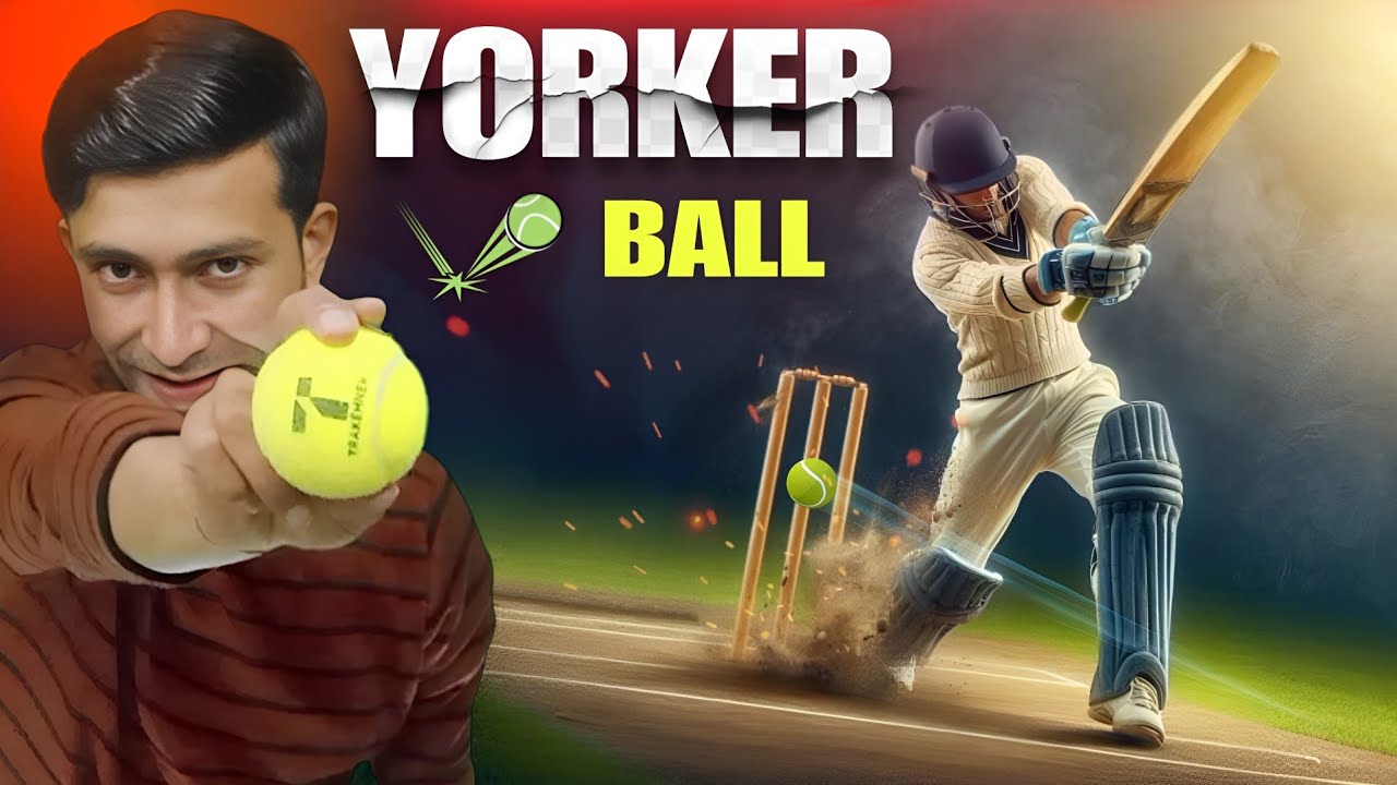 How to Bowl Yorker with Tennis Ball | Cricket Fans Channel