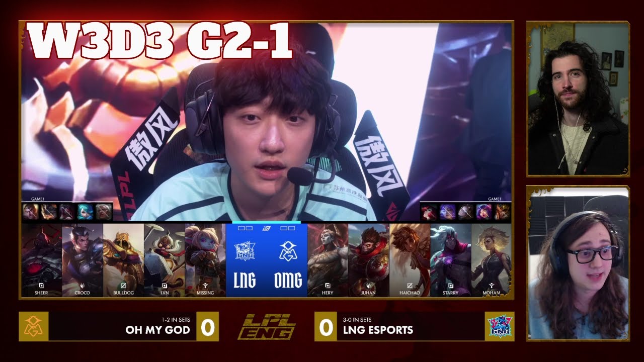 LNG vs OMG - Game 1 | Week 3 Day 3 LPL Winter 2026 Split 1 | LNG Gaming vs Oh My God G1 full