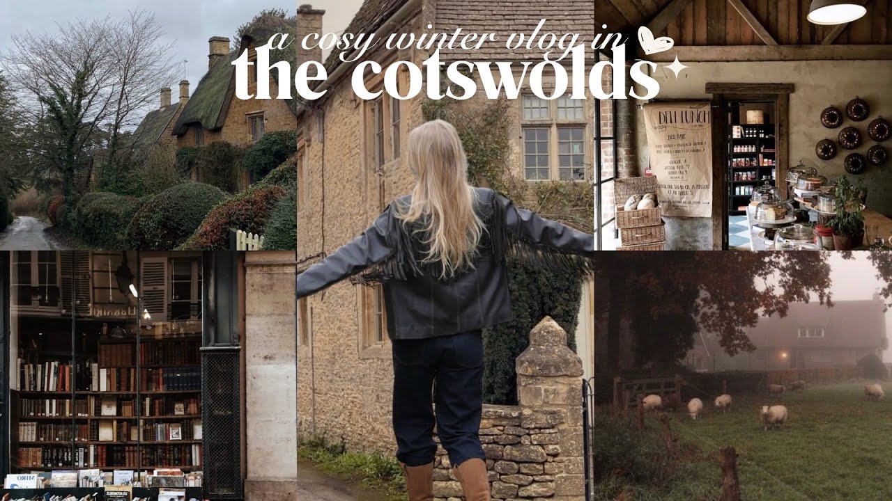 winter in the english countryside 🐏