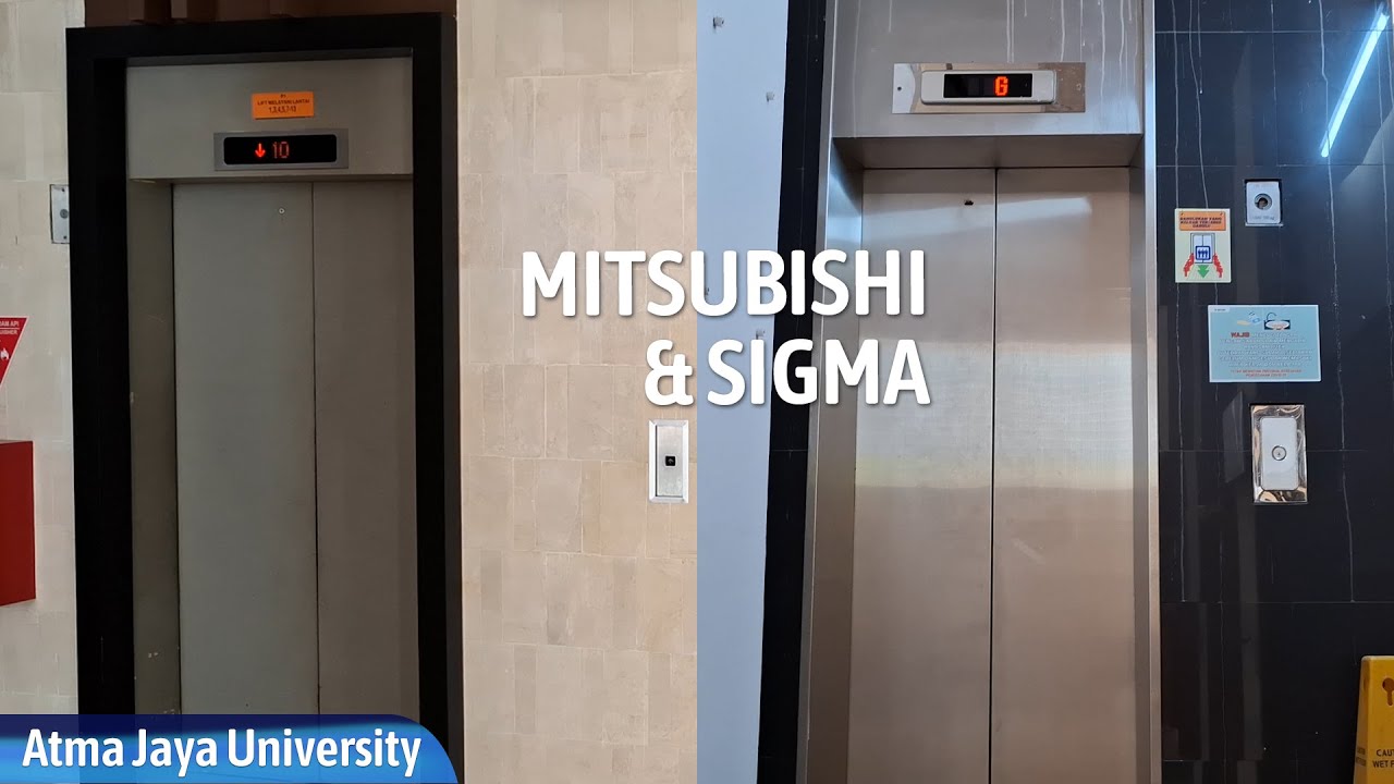 Mitsubishi & Sigma Elevators - Atma Jaya University, Jakarta (Karol Wojtyla Building)