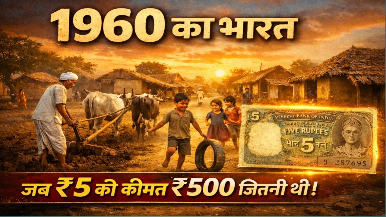 1960 का भारत कैसा था? | गांव की असली जिंदगी जो आपने कभी नहीं देखी