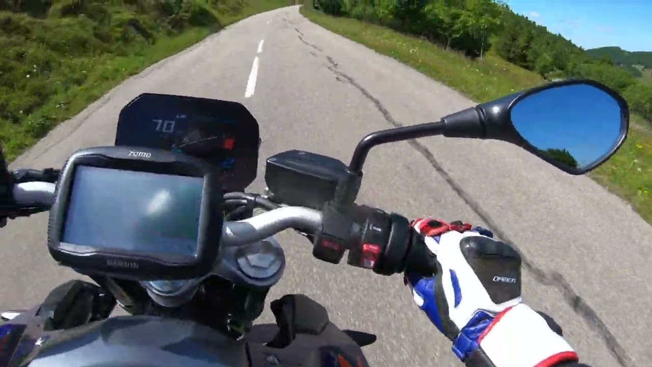 BMW F900R @ Col Du Grand Ballon - Vogezen France | PURE ENGINE SOUND