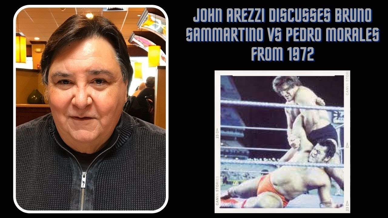 John Arezzi returns to the show as we discuss Pedro Morales vs Bruno Sammartino from 1972
