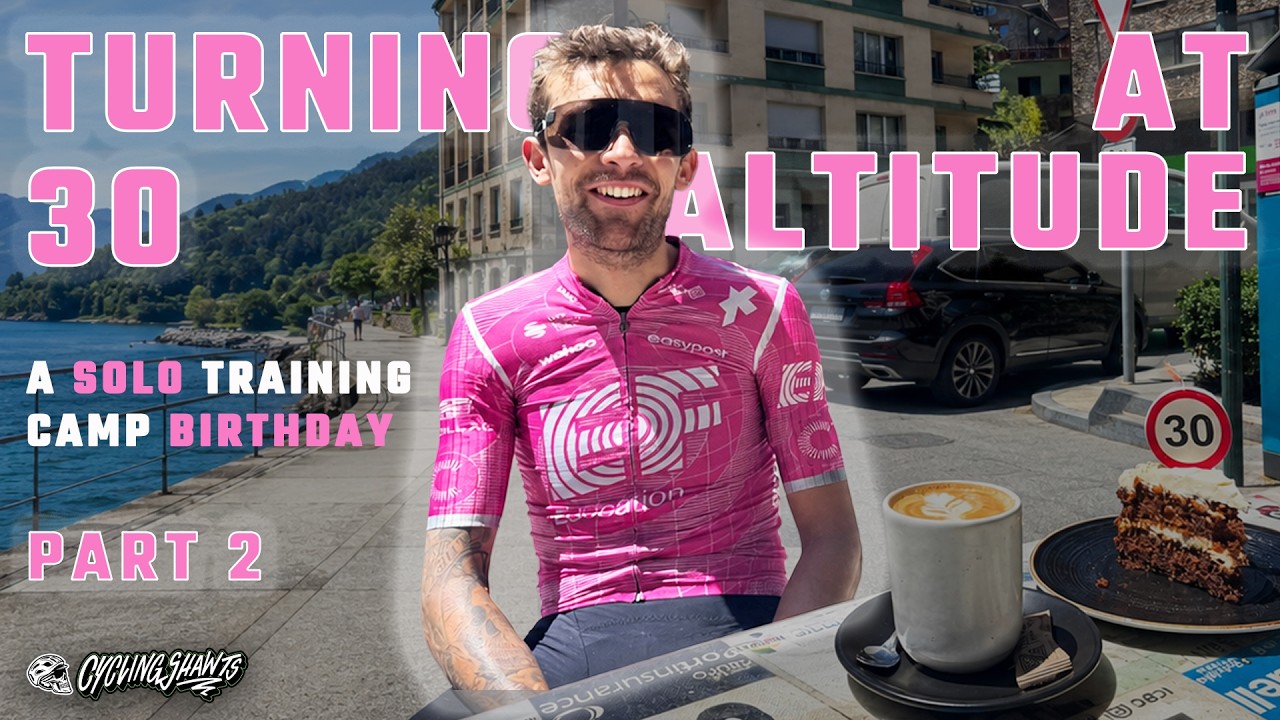 How does a Pro Cyclist celebrate their 30th Birthday | Comparing CyclingShawts to Remco's Vlog 👀