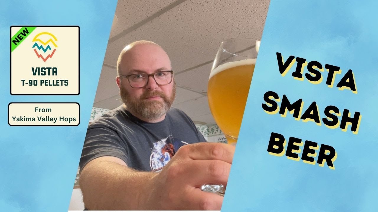 What Do Vista Hops Taste Like? SMaSH Beer Experiment - Brew Dudes
