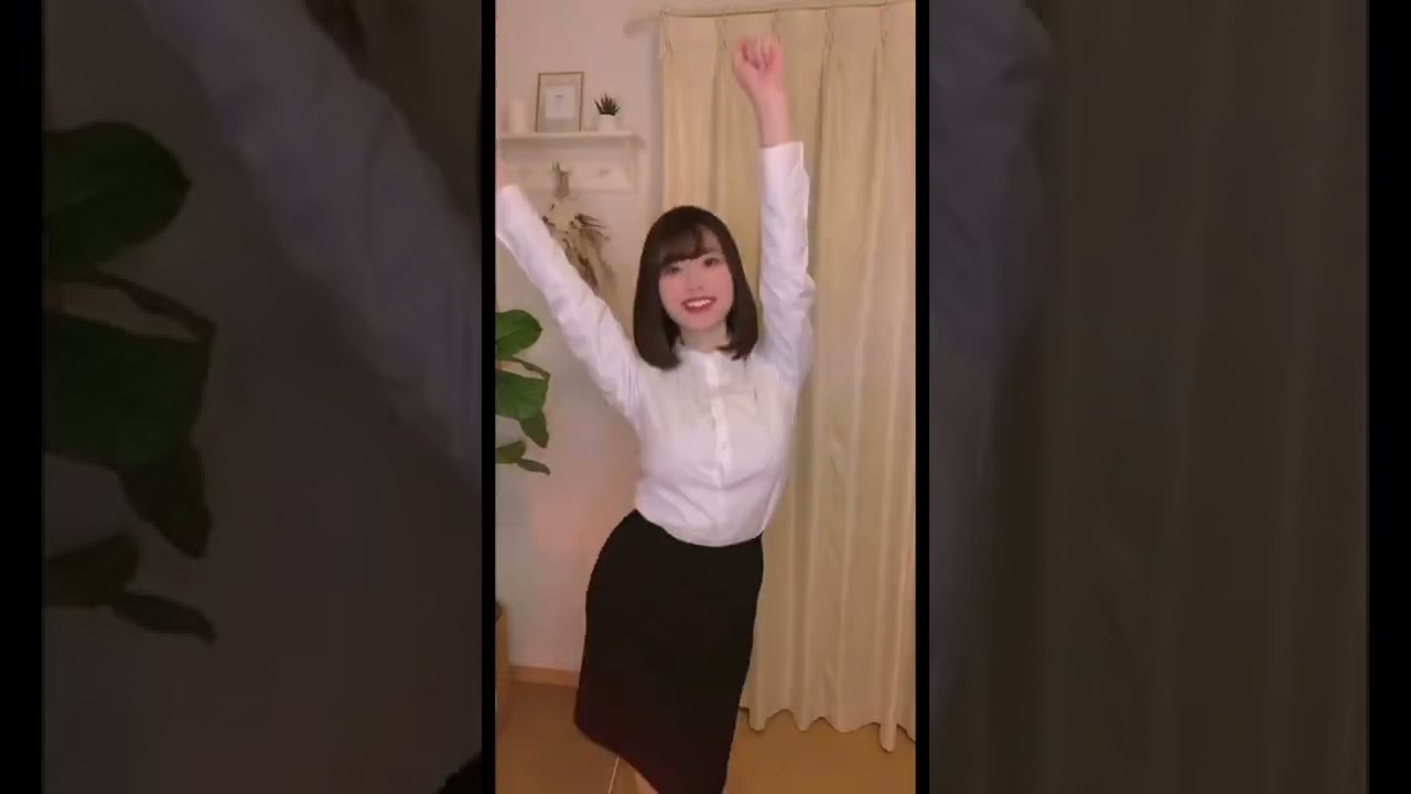 【ぼっち】OL女子風が省エネダンス踊ってみたの巻〜明日も頑張ろー　#shorts #ニート