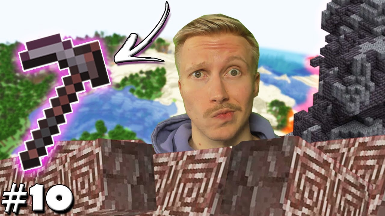 Tutkitaan BASTION, hullu MÄÄRÄ NETHERITEÄ 🤩 | +60 Blockin LAAJENNUS | Rajattu MINE | #10