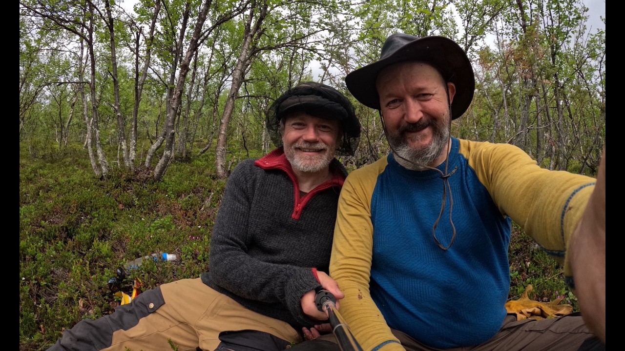 Reliving highlights - Packraft og ørretfiske i Finnmark