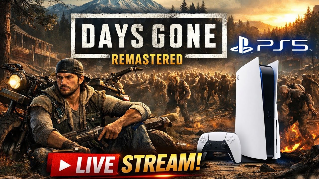 DAYS GONE REMASTERED 🔥 PS5 LIVE | Misiuni + Ajutăm Comunitățile | Gameplay Română