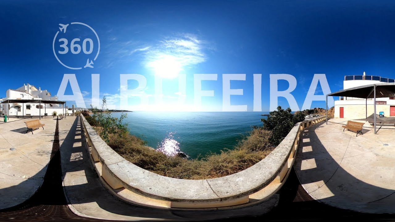 Looking at the beach | Albufeira, Algarve, Portugal | 360&ordm; VR Video