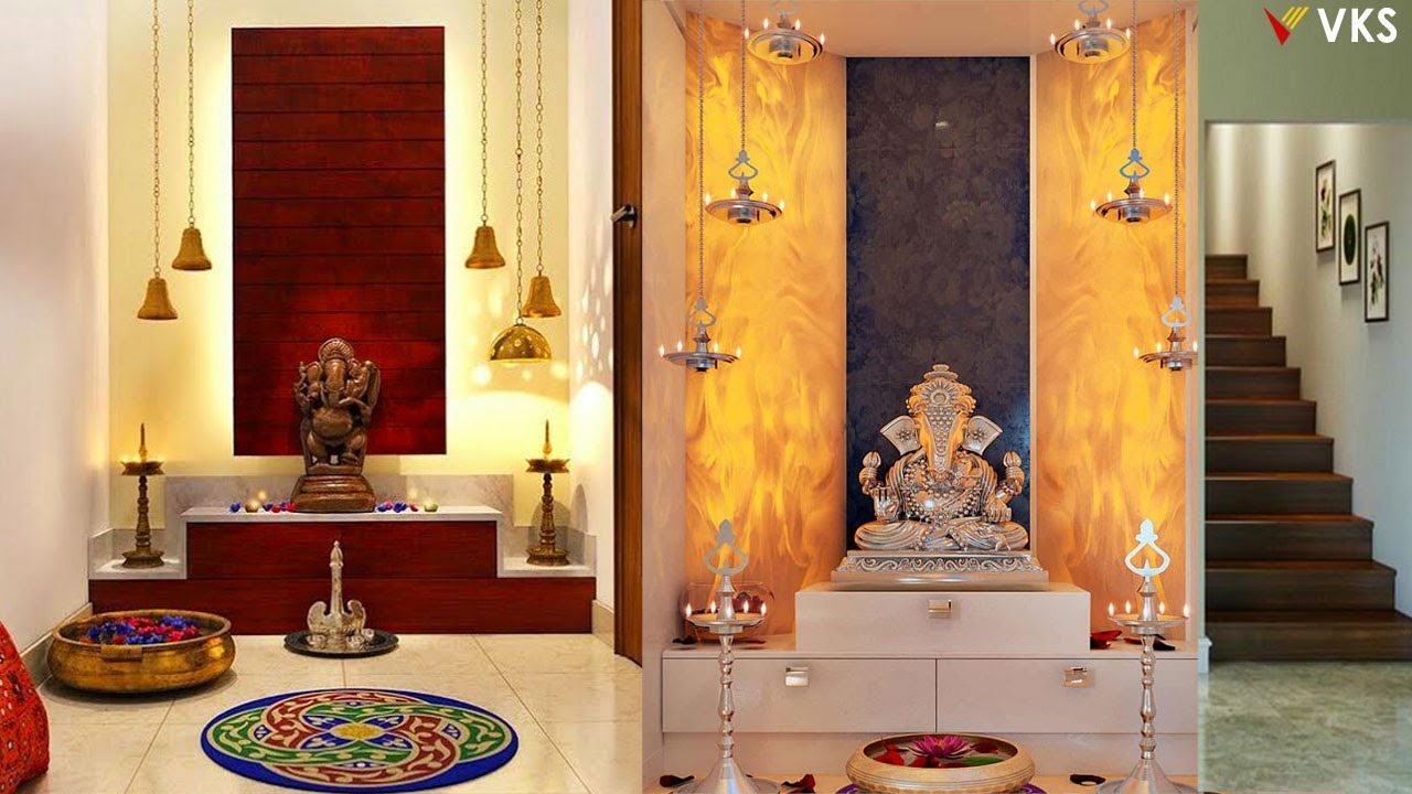 Latest Pooja Room Interior Design | Modern Wooden Pooja Unit Temple Design | Puja Mandir Room Home