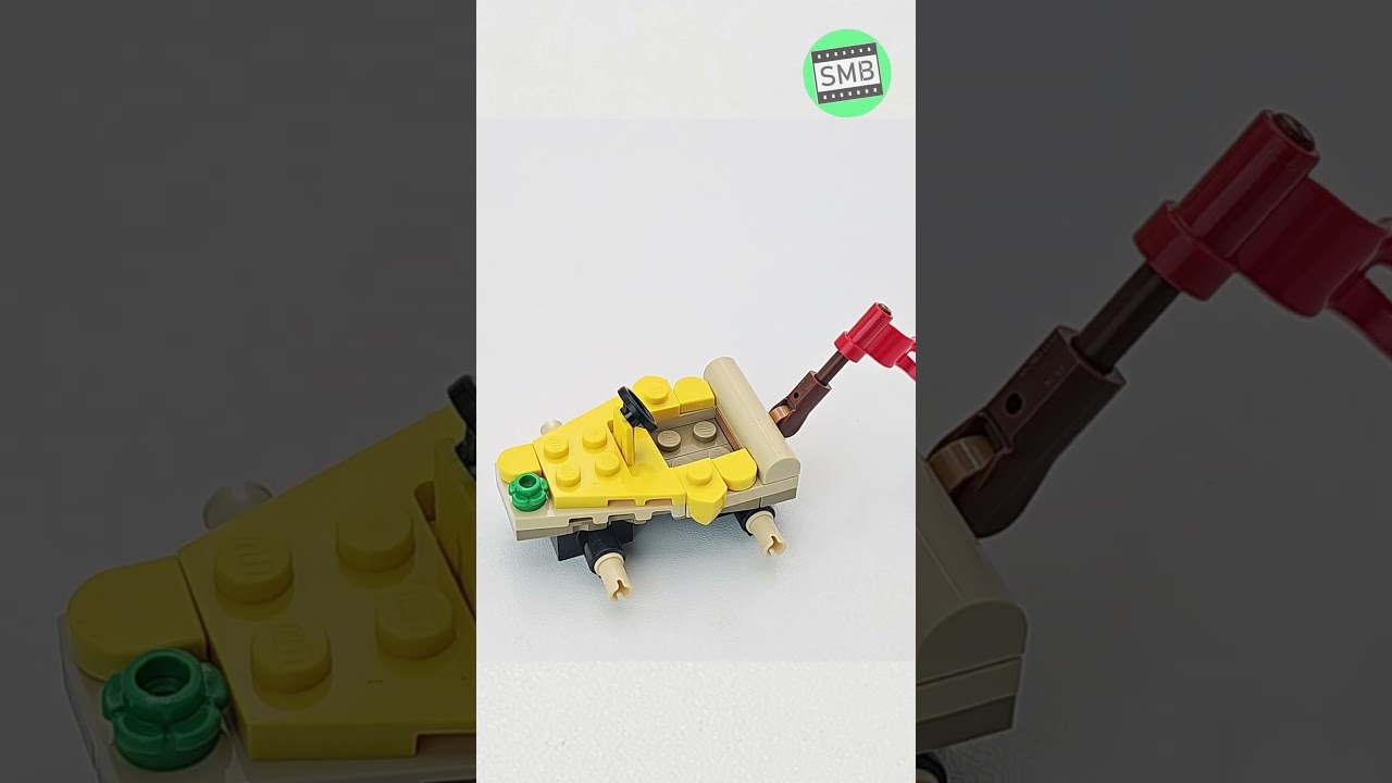 Pizza from LEGO City 60458 - Pizza vs  Fire Truck  #lego #asmr #asmrvideo