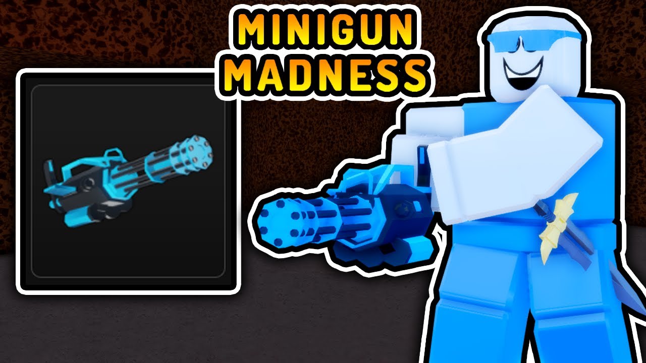 ABUSING THE MINIGUN IN ROBLOX FLAG WARS!