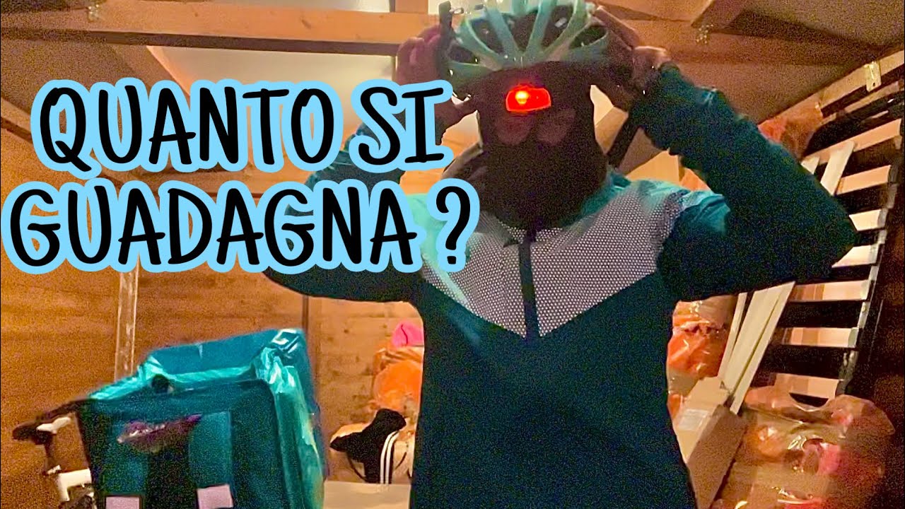 UN MESE DA RIDER DELIVEROO