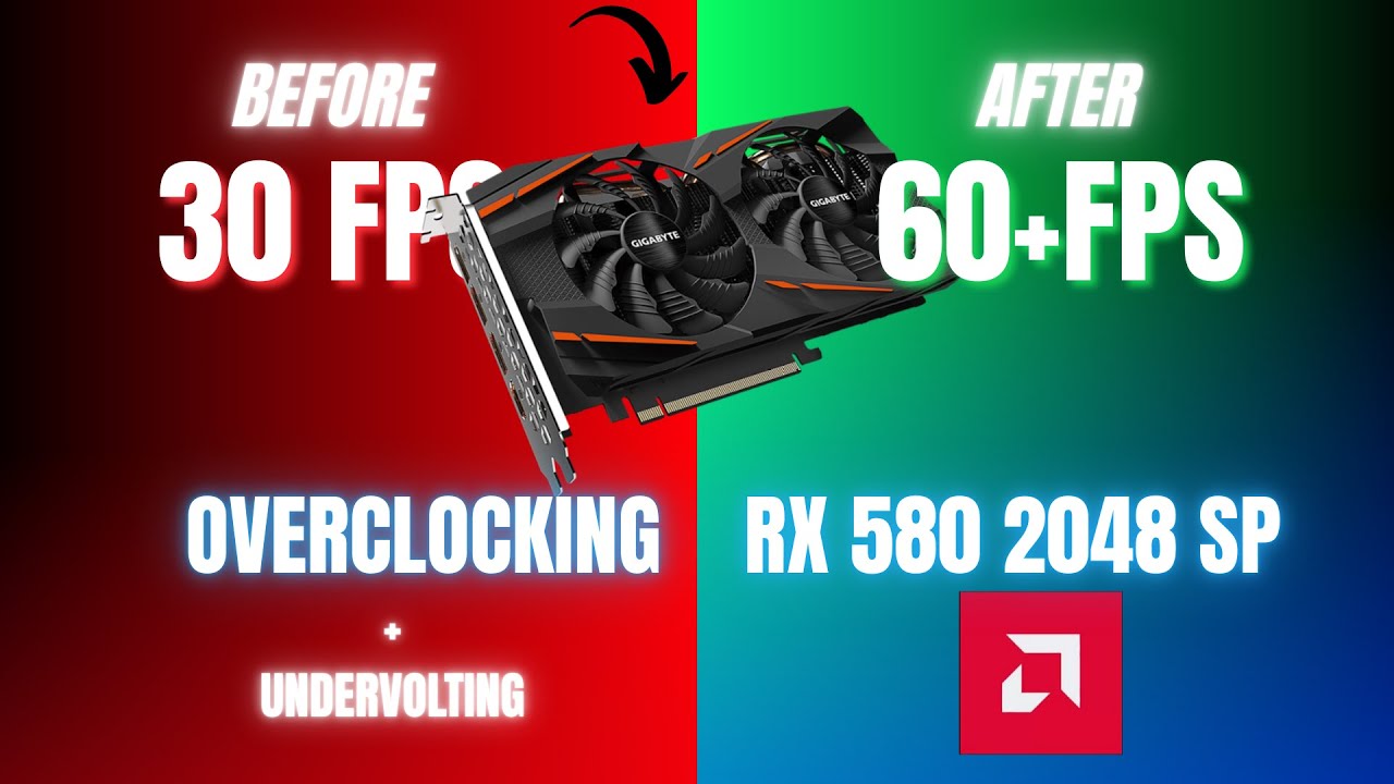 How to Overclock RX 580 2048SP Safely (Best Stable Settings for Gaming)