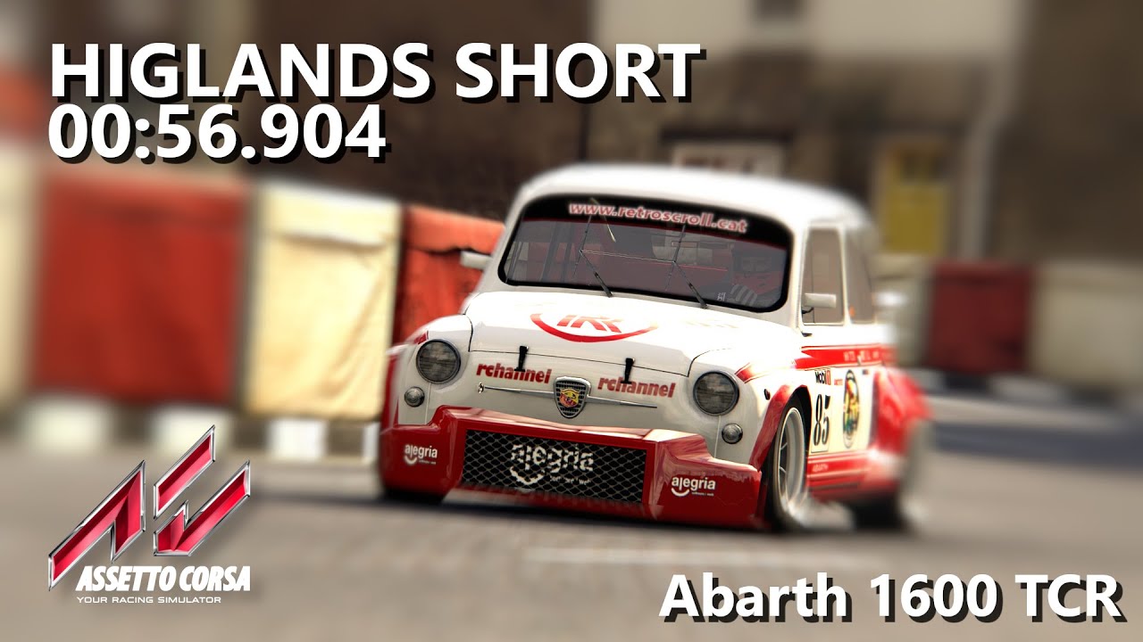 00:56.904 in Highlands Short with Abarth 1600 TCR