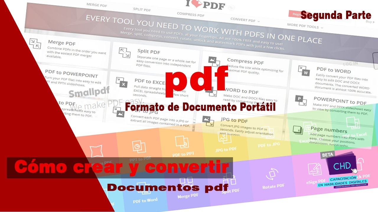 Como crear y convertir un documento pdf