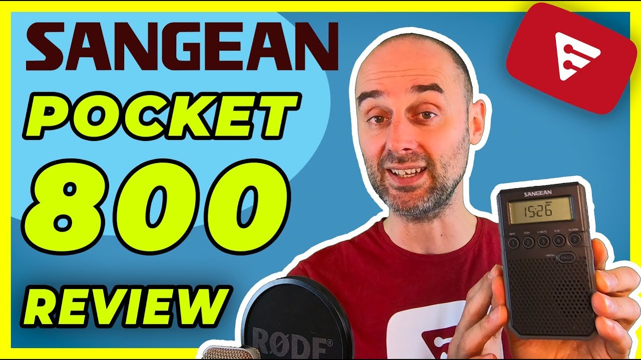 SANGEAN POCKET 800 - Radio AM/FM - REVIEW