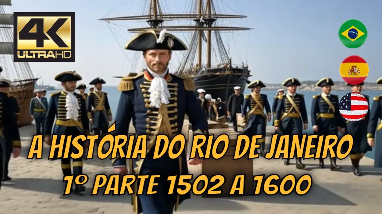 Historia do Rio de Janeiro 1&ordm; Parte【4K】 | Viagens Cariocas