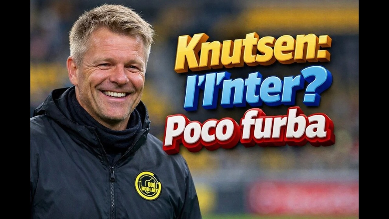 Knutsen, allenatore del Bodo punge l'Inter: 