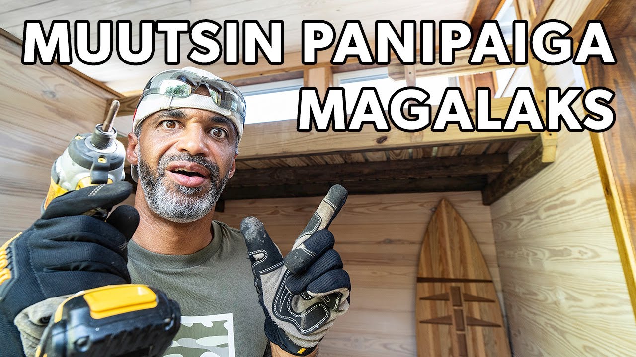 Muutsin off-grid mikromaja panipaiga magamistoaks