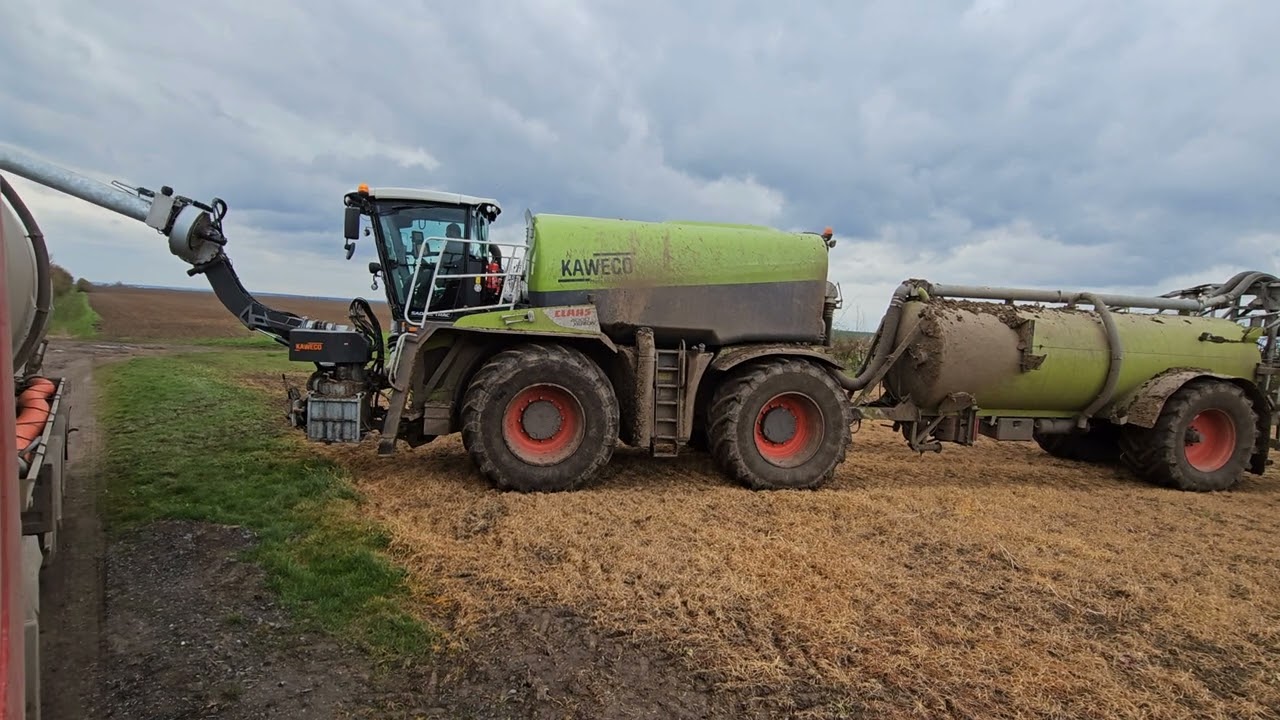 G&uuml;lle ballern! #G&uuml;llefahren bei Dederstedt