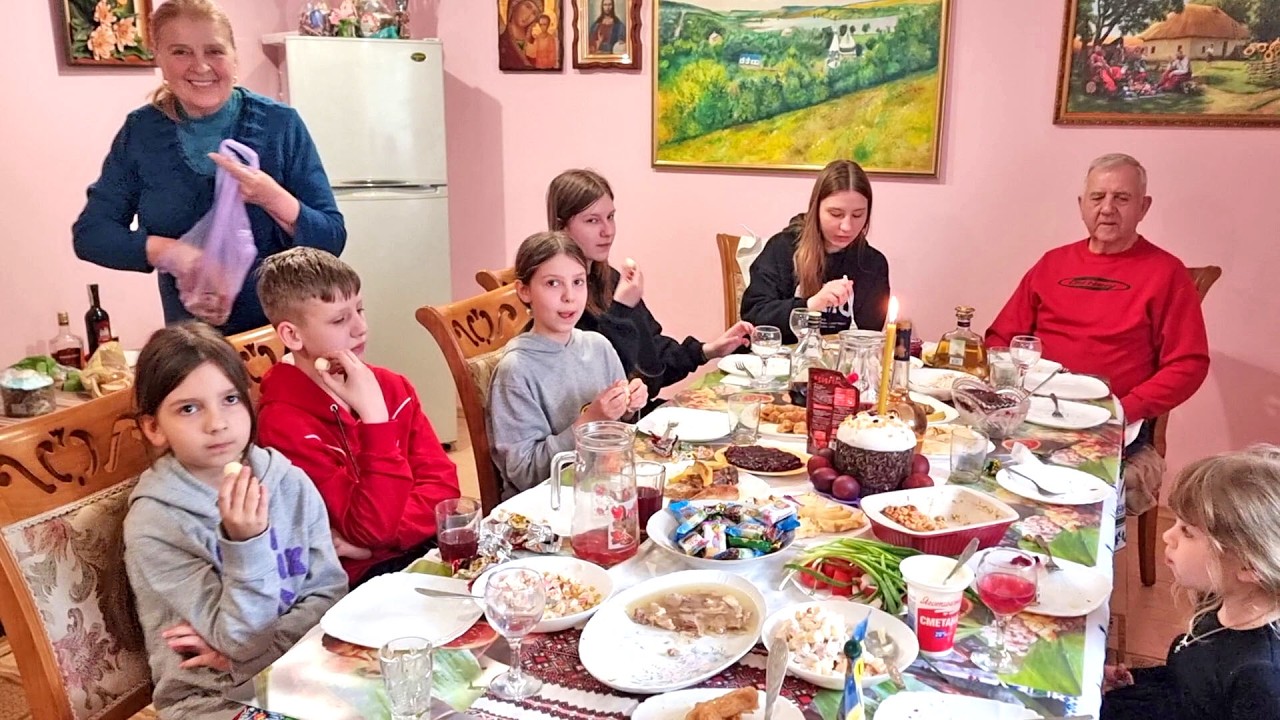 В гостях у ТЕЩИ 💥 Празднуем Пасху 2026 💥 Шикарный праздничный стол на Пасху!!!