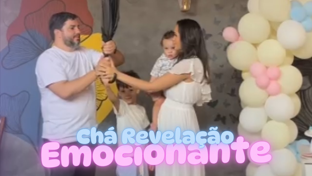 SERÁ QUE VEM UMA MENINA? 😱 - CHÁ REVELAÇÃO (GENDER REVEAL PARTY) #genderreveal #charevelacao