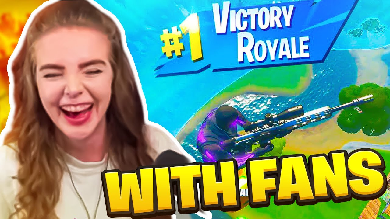 I Won A Fortnite Game With My FANS | FNATIC Loeya