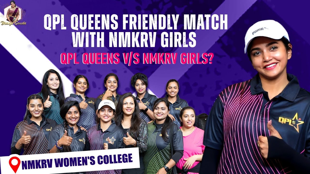 QPL Queens V/S NMKRV Girls 🏏 | QPL Womens Tournament |  @bhavyagowda.670