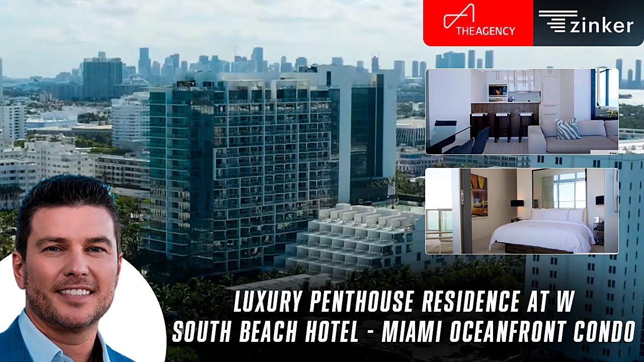 Luxury Penthouse Residence at W South Beach Hotel - Miami Oceanfront Condo
