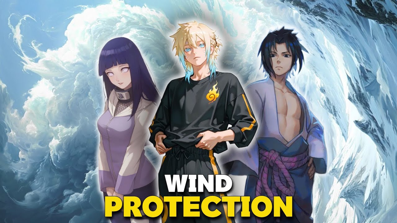 What if Naruto had a special defense like Gaara, but with wind?