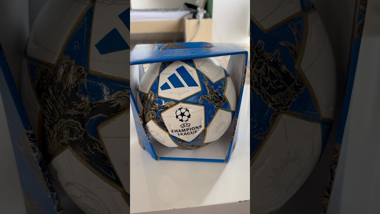 NEW CHAMPIONS LEAGUE BALL 25/26 - Leaked before official release!😱🔥 #shorts #championsleague #ball