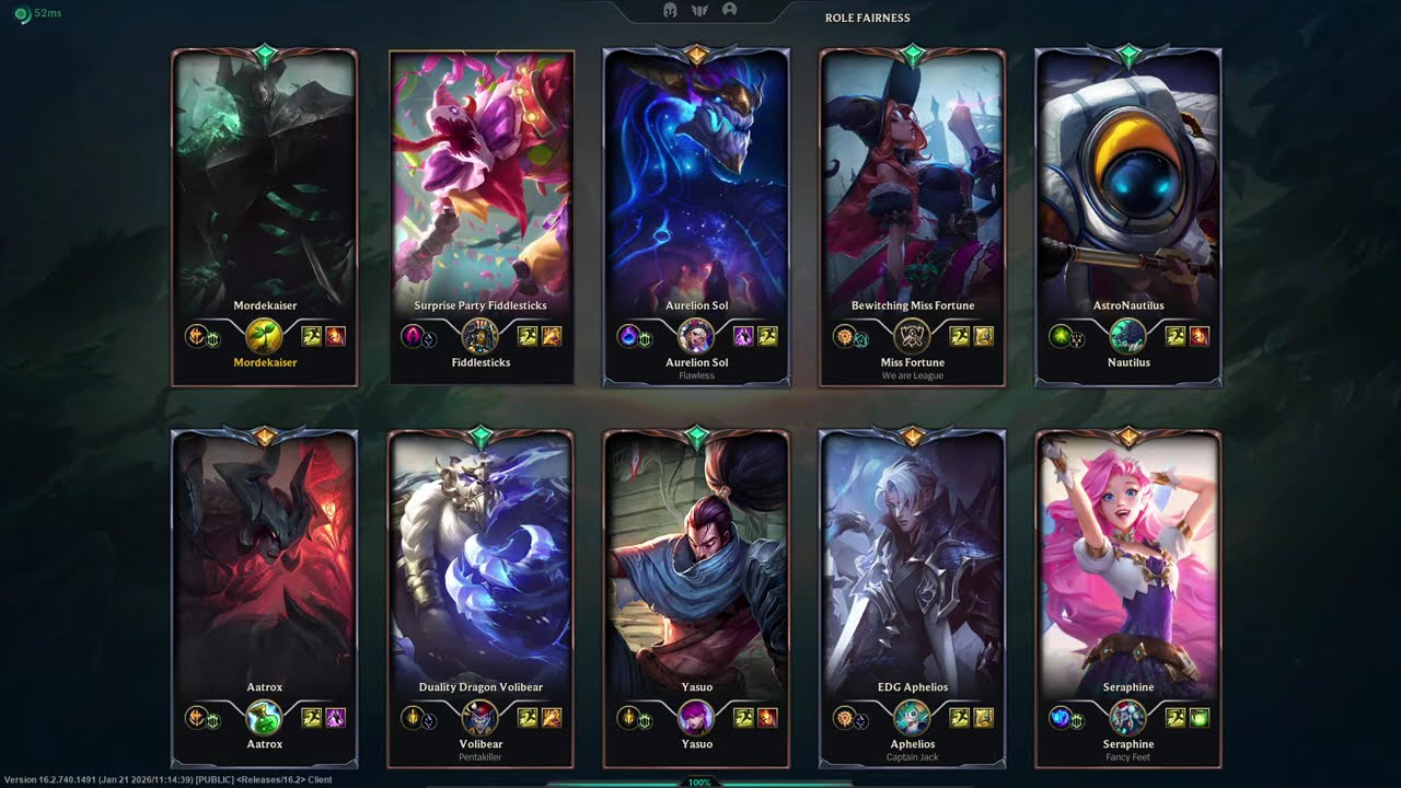 League Journey #312