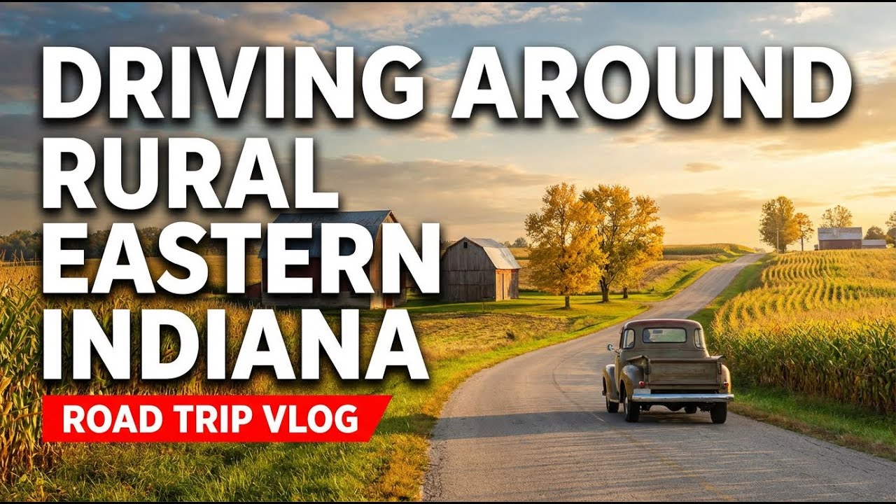Driving around Rural Eastern Indiana