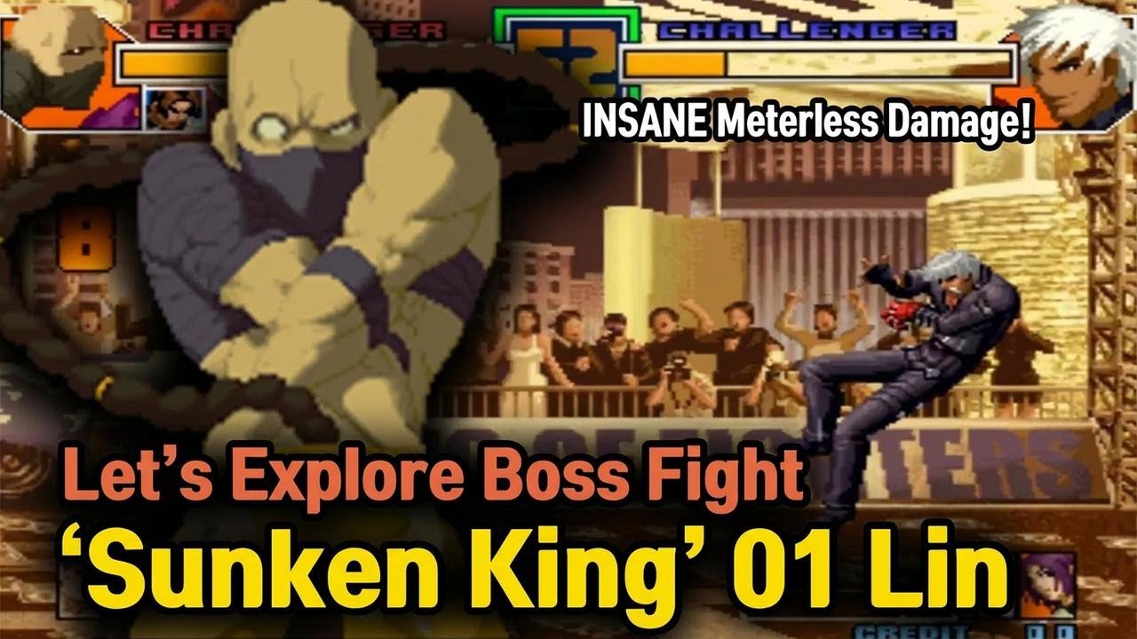Meet The Sunken King Lin in King of Fighters 2001 + Epic Boss Battle! [Classic Fighting Game]