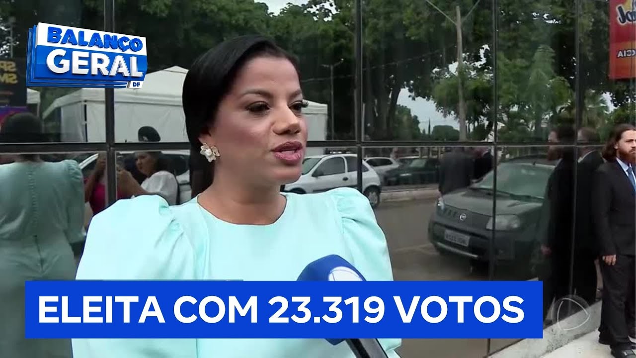 Simone Ribeiro toma posse como primeira prefeita eleita de Formosa de Goiás | Balanço Geral DF