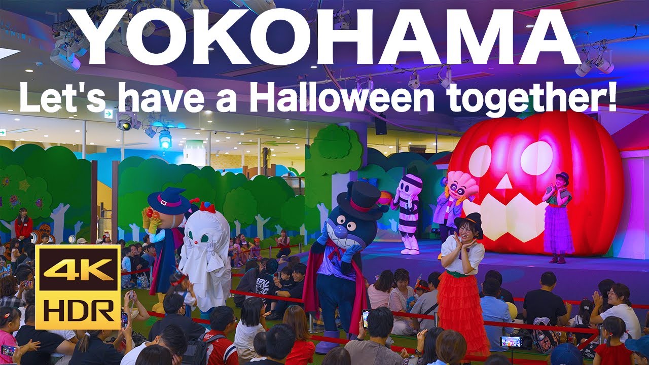 【4K HDR🇯🇵】Ghosts! Let's have a Halloween together! 2025  [Yokohama Anpanman Children's Museum]