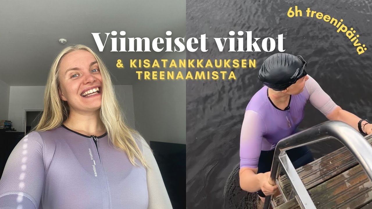 Viimeiset kovat treenit & kisatankkauksen harjoittelua || KOHTI IRONMANIA