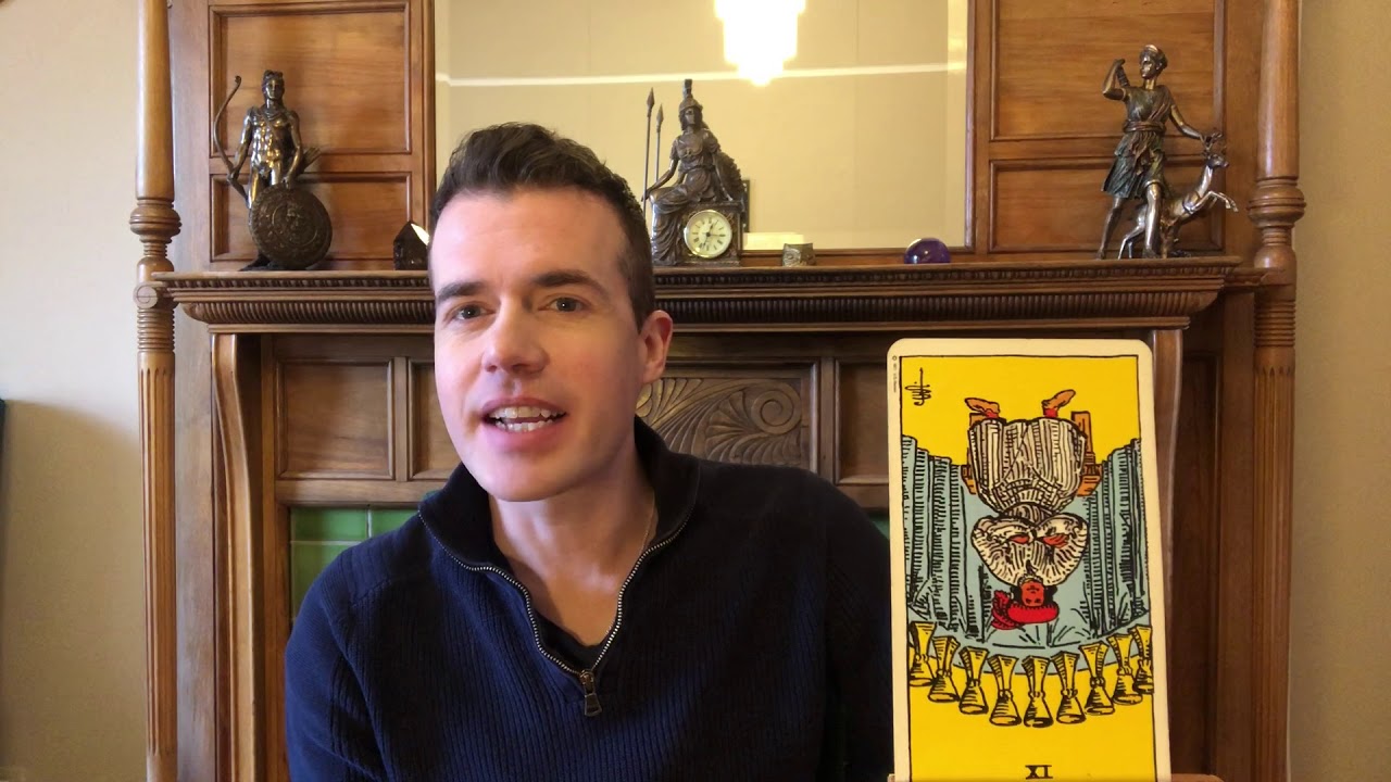 Nine of Cups (Reversed) - Tarot Card of the Day by Dr. Elliot Adam