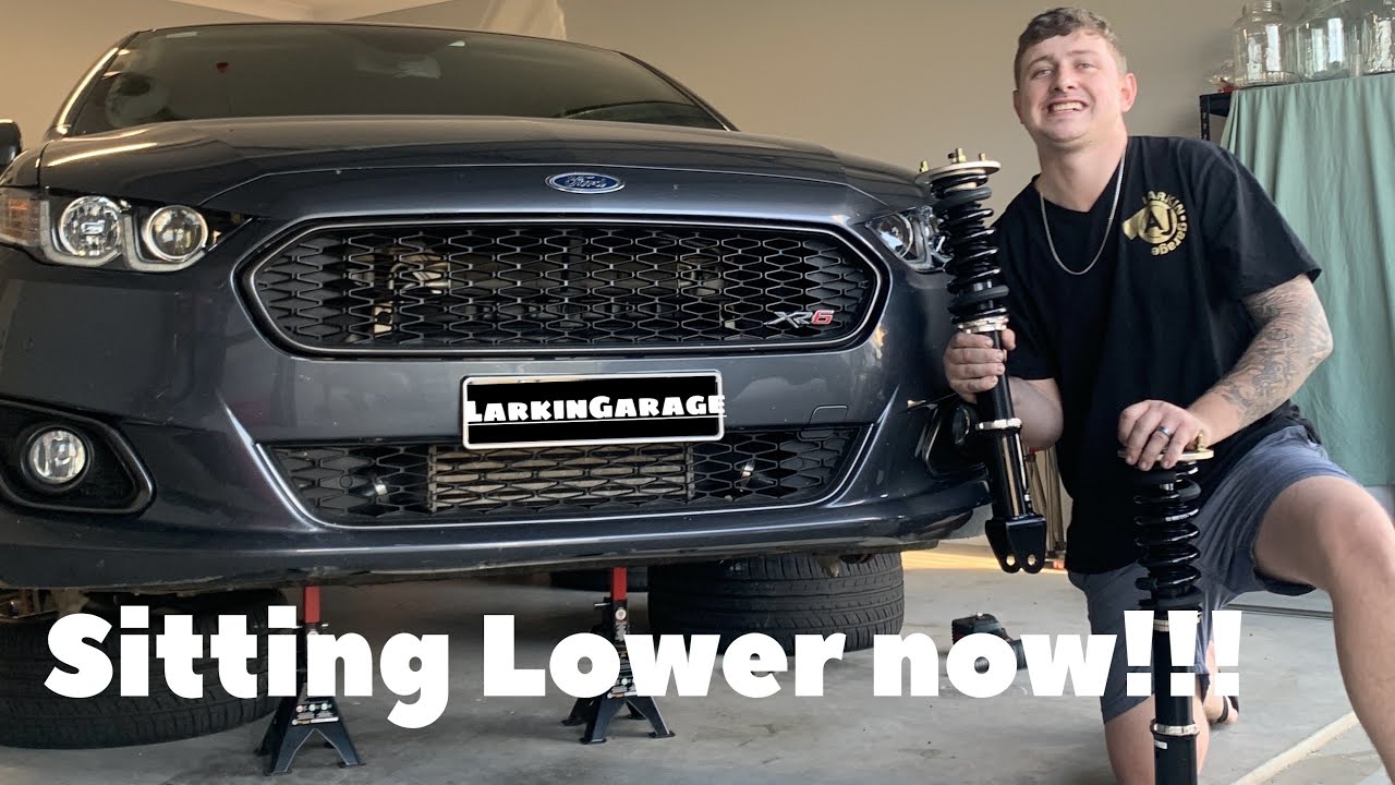BC Racing Coilover INSTALL For My FGX!!!!!