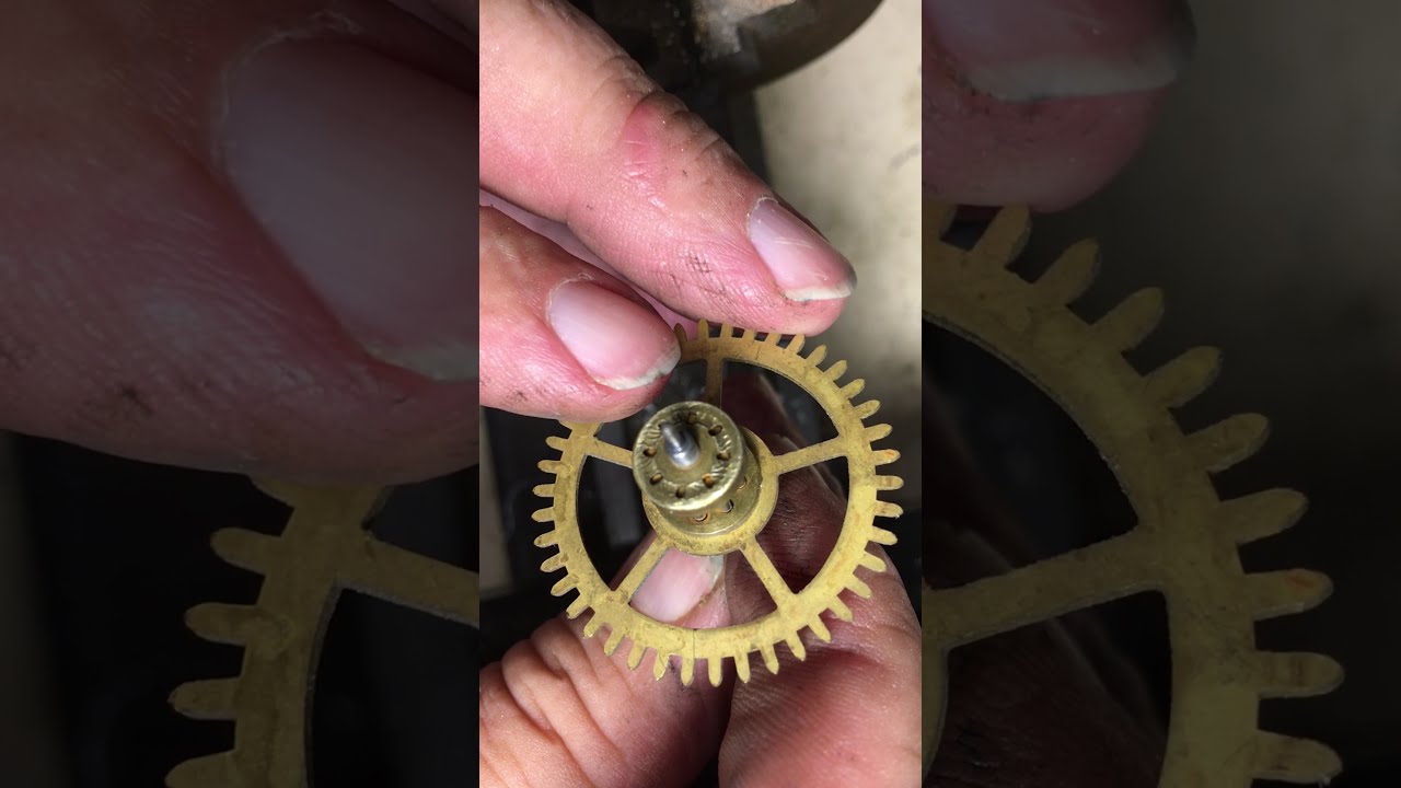 How to fix a worn clock pivot