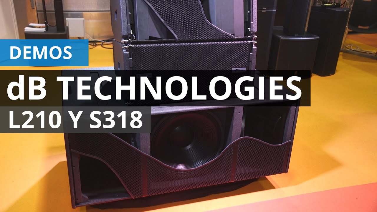 dB Technologies, de gama media a gama alta