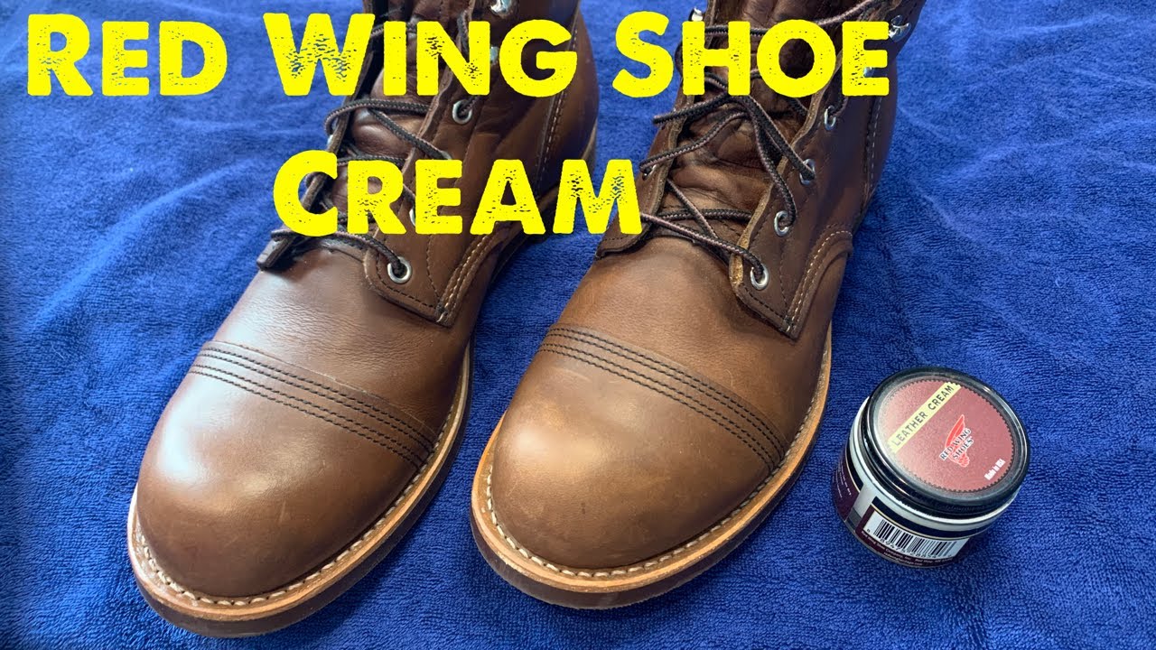 Conditioning Red Wing Iron Rangers