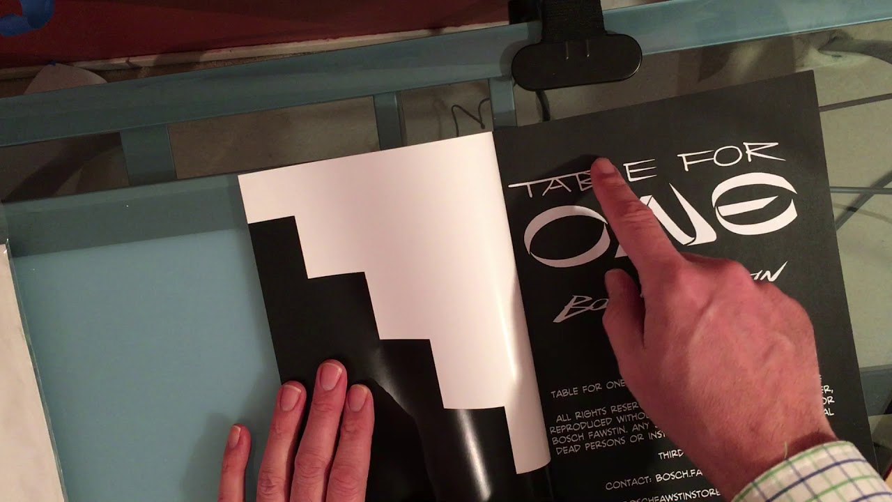 SCFT Opens Bosch Fawstin's Table For One