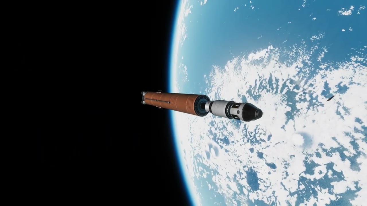 Kerbal Space Program SLS Block 1 Launch Test