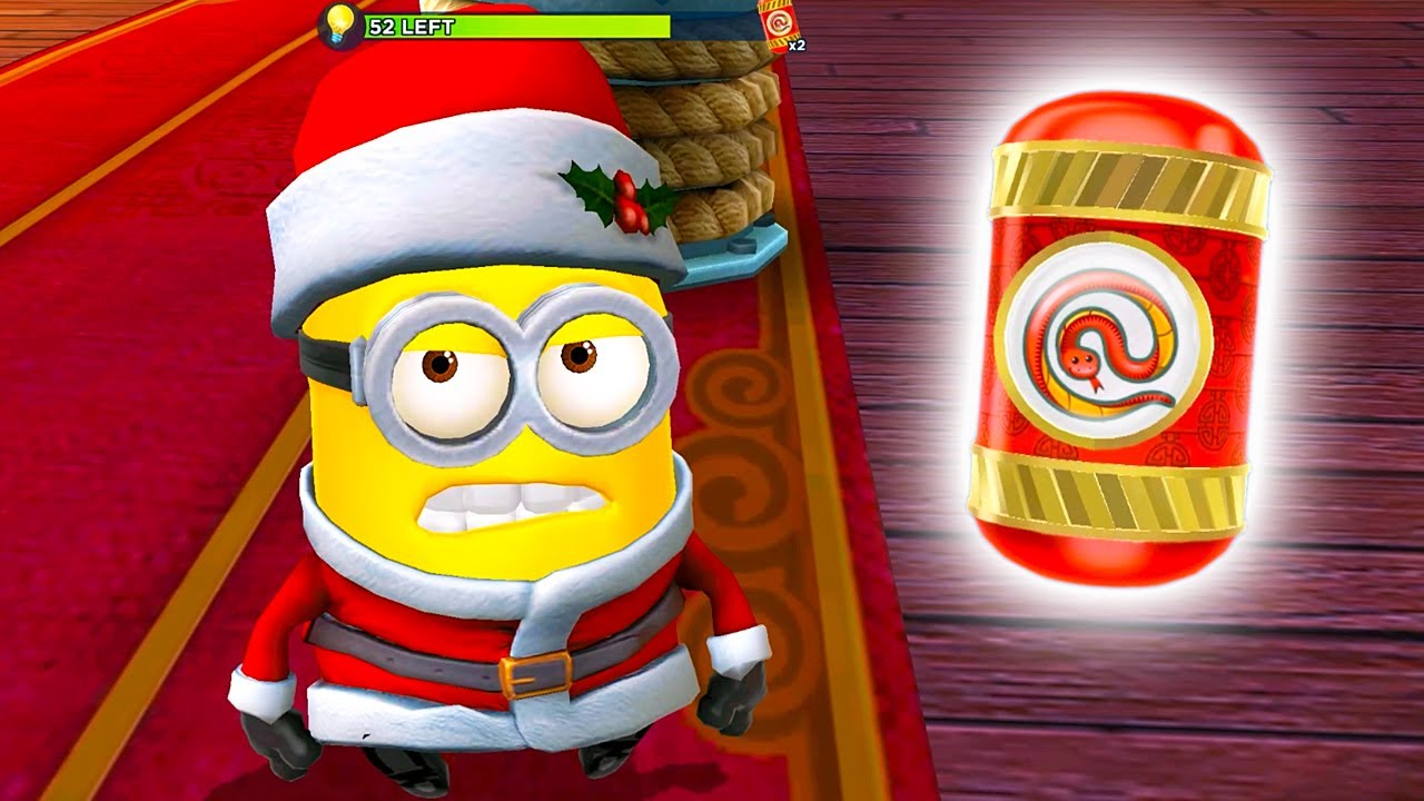 Santa Minion Joins Lunar new year 2025 - Despicable me minion rush game